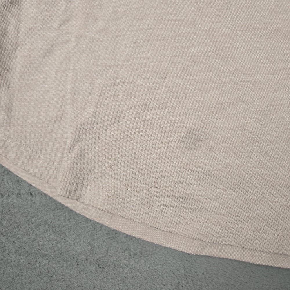 Cuts Clothing Polo Shirt Mens XL Short Sleeve Curve Hem Stretch Casual *READ - Picture 6 of 9